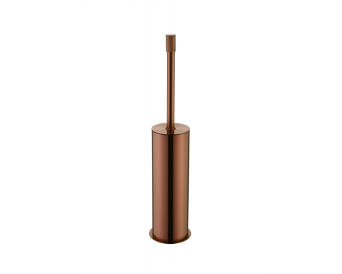 Boheme Uno Ершик для унитаза напольный с латунной колбой, цвет: copper brushed 10979-CB