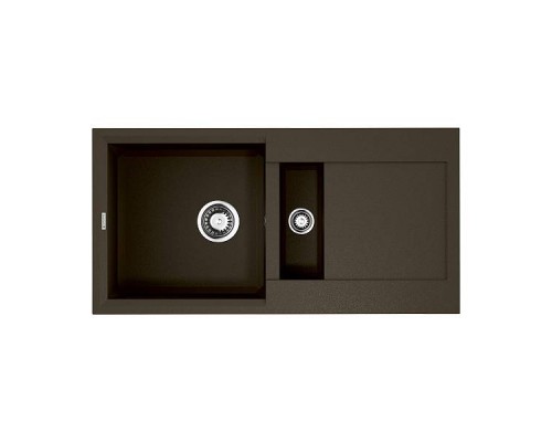 Omoikiri Sakaime 86-2-DC Кухонная мойка Tetogranit 86x46,5 см, цвет: темный шоколад 4993201