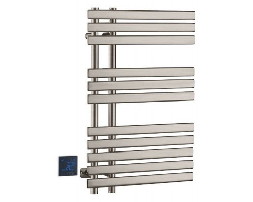 Boheme Полотенцесушитель электрический 50х11,8х80h см, цвет: nickel brush 723-NB