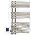 Boheme Полотенцесушитель электрический 50х11,8х80h см, цвет: nickel brush 723-NB