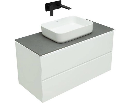 Allen Brau Infinity Тумба под раковину 100 см, цвет: белый матовый 1.21003.WM