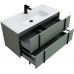 Allen Brau Reality Тумба под раковину 100x46,2x50h см, цвет: олива 1.32007.CGM