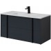 Allen Brau Reality Тумба под раковину 100x46,2x50h см, цвет: антрацит 1.32007.AM