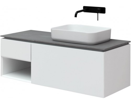 Allen Brau Infinity Тумба под раковину 119,2x45,6x40,8h см, цвет: белый 1.21008.WM Allen Brau Infinity Тумба под раковину 119,2x45,6x40,8h см, цвет: белый 1.21008.WM