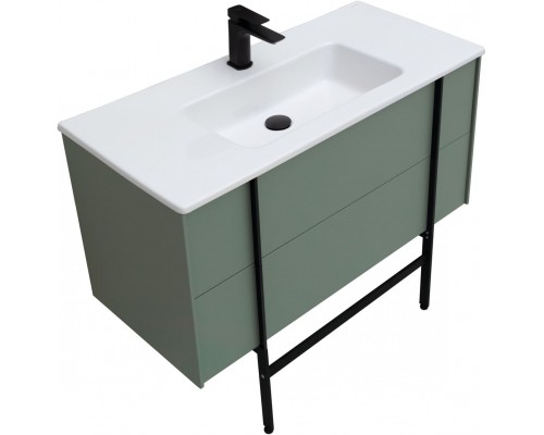 Allen Brau Reality Тумба под раковину 100x46,2x50h см, цвет: олива 1.32007.CGM Allen Brau Reality Тумба под раковину 100x46,2x50h см, цвет: олива 1.32007.CGM
