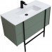 Allen Brau Reality Тумба под раковину 100x46,2x50h см, цвет: олива 1.32007.CGM