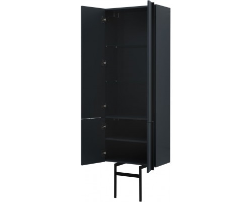 Allen Brau Reality Шкаф-пенал подвесной 60x31x148h см, цвет: антрацит матовый 1.32003.AM