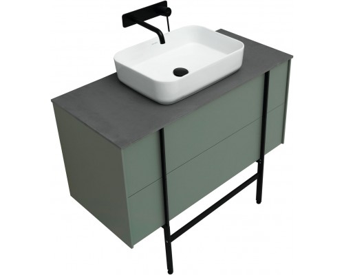 Allen Brau Reality Тумба под раковину 100x46,2x50h см, цвет: олива 1.32007.CGM Allen Brau Reality Тумба под раковину 100x46,2x50h см, цвет: олива 1.32007.CGM