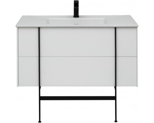 Allen Brau Reality Тумба под раковину 100x46,2x50h см, цвет: белый 1.32007.WM Allen Brau Reality Тумба под раковину 100x46,2x50h см, цвет: белый 1.32007.WM