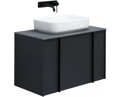 Allen Brau Reality Тумба под раковину 80x46,2x50h см, цвет: антрацит 1.32005.AM Allen Brau Reality Тумба под раковину 80x46,2x50h см, цвет: антрацит 1.32005.AM