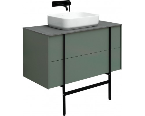 Allen Brau Reality Тумба под раковину 100x46,2x50h см, цвет: олива 1.32007.CGM Allen Brau Reality Тумба под раковину 100x46,2x50h см, цвет: олива 1.32007.CGM