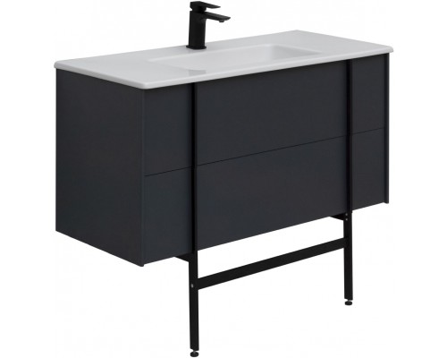 Allen Brau Reality Тумба под раковину 100x46,2x50h см, цвет: антрацит 1.32007.AM Allen Brau Reality Тумба под раковину 100x46,2x50h см, цвет: антрацит 1.32007.AM