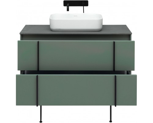 Allen Brau Reality Тумба под раковину 100x46,2x50h см, цвет: олива 1.32007.CGM Allen Brau Reality Тумба под раковину 100x46,2x50h см, цвет: олива 1.32007.CGM