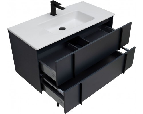 Allen Brau Reality Тумба под раковину 100x46,2x50h см, цвет: антрацит 1.32007.AM Allen Brau Reality Тумба под раковину 100x46,2x50h см, цвет: антрацит 1.32007.AM