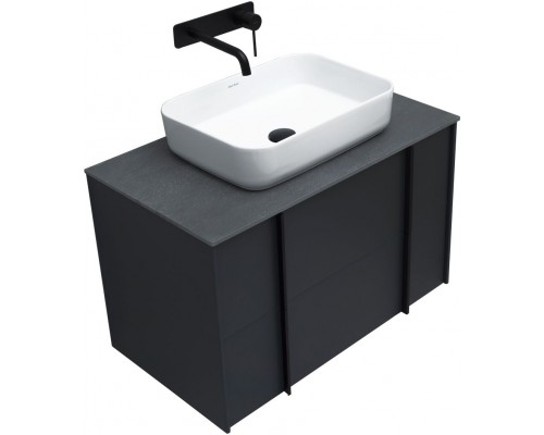 Allen Brau Reality Тумба под раковину 80x46,2x50h см, цвет: антрацит 1.32005.AM Allen Brau Reality Тумба под раковину 80x46,2x50h см, цвет: антрацит 1.32005.AM
