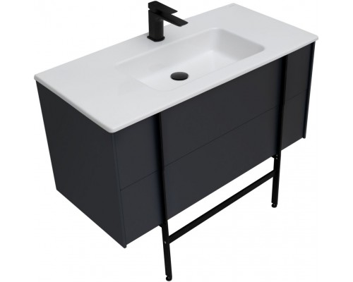 Allen Brau Reality Тумба под раковину 100x46,2x50h см, цвет: антрацит 1.32007.AM Allen Brau Reality Тумба под раковину 100x46,2x50h см, цвет: антрацит 1.32007.AM