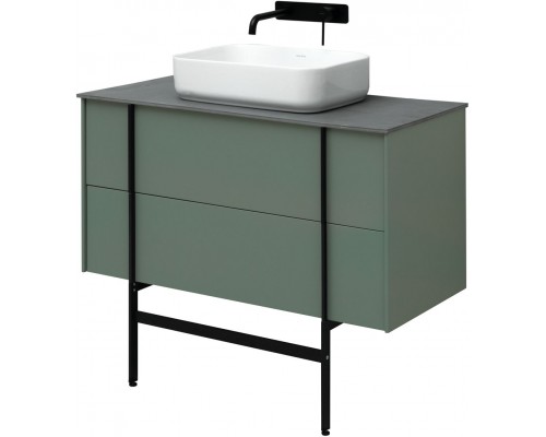 Allen Brau Reality Тумба под раковину 100x46,2x50h см, цвет: олива 1.32007.CGM Allen Brau Reality Тумба под раковину 100x46,2x50h см, цвет: олива 1.32007.CGM