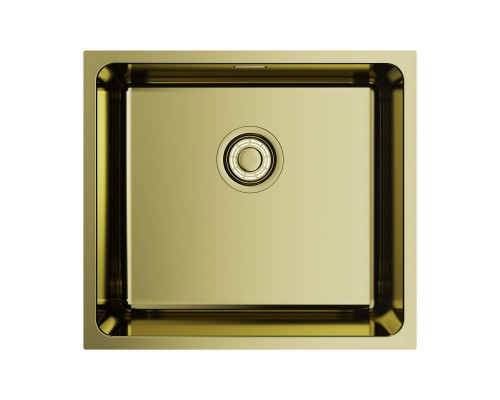 Omoikiri Tadzava 49-U/I-LG Кухонная мойка нерж. сталь 49x44 см, цвет: светлое золото 4993263