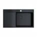 Omoikiri Akisame 86-R Side-GB Кухонная мойка нерж. сталь 86x51 см, цвет: графит 4997044