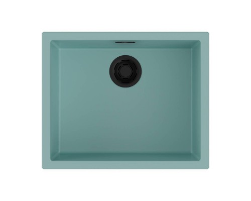 Omoikiri Yamakawa 55-U/I-AZ Кухонная мойка Artceramic 55,6x45,6 см, цвет: azur blue 4993255