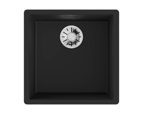 Omoikiri Yamakawa 45-Integra-GB Кухонная мойка Artceramic 45,6x45,6 см, цвет: графит 4997251