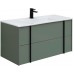 Allen Brau Reality Тумба под раковину 100x46,2x50h см, цвет: олива 1.32007.CGM