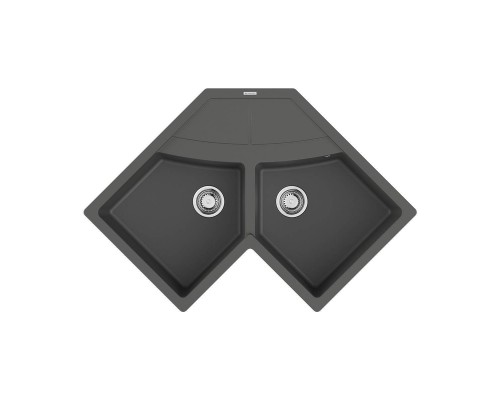 Omoikiri Sumi 83C-PL Кухонная мойка Tetogranit 102,1x83 см, цвет: платина 4993860