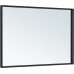 Allen Brau Liberty Зеркало подвесное прямоугольное с подсветкой 120x85 см, цвет: черный 1.330017.BB