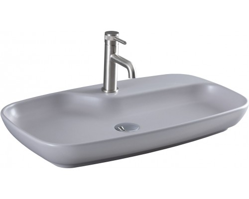 Allen Brau Liberty Раковина чаша 70x43x9h см с 1 отверстием, цвет: антрацит 4.32011.AN