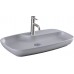 Allen Brau Liberty Раковина чаша 70x43x9h см с 1 отверстием, цвет: антрацит 4.32011.AN