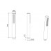 Allen Brau Priority Душевая лейка 2,5x2,5x18,8h см, цвет: графит браш 5.31020-MG