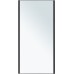 Allen Brau Infinity Зеркало подвесное прямоугольное с подсветкой 60x120 см, цвет: черный 1.21020.BL