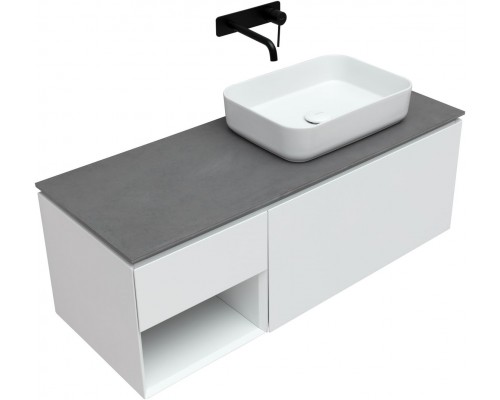 Allen Brau Infinity Тумба под раковину 119,2x45,6x40,8h см, цвет: белый 1.21008.WM Allen Brau Infinity Тумба под раковину 119,2x45,6x40,8h см, цвет: белый 1.21008.WM