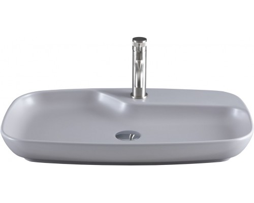 Allen Brau Liberty Раковина чаша 70x43x9h см с 1 отверстием, цвет: антрацит 4.32011.AN