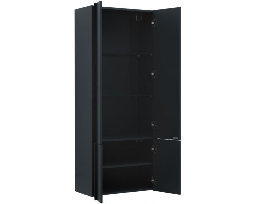 Allen Brau Reality Шкаф-пенал подвесной 60x31x148h см, цвет: антрацит матовый 1.32003.AM