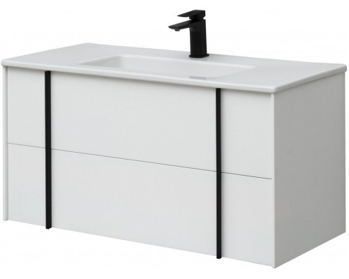 Allen Brau Reality Тумба под раковину 100x46,2x50h см, цвет: белый 1.32007.WM Allen Brau Reality Тумба под раковину 100x46,2x50h см, цвет: белый 1.32007.WM