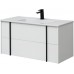 Allen Brau Reality Тумба под раковину 100x46,2x50h см, цвет: белый 1.32007.WM