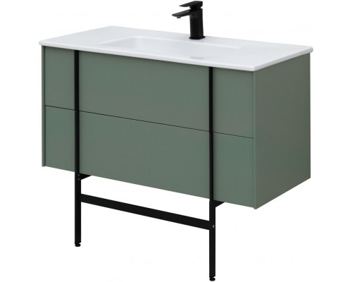 Allen Brau Reality Тумба под раковину 100x46,2x50h см, цвет: олива 1.32007.CGM Allen Brau Reality Тумба под раковину 100x46,2x50h см, цвет: олива 1.32007.CGM