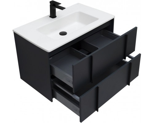 Allen Brau Reality Тумба под раковину 80x46,2x50h см, цвет: антрацит 1.32005.AM Allen Brau Reality Тумба под раковину 80x46,2x50h см, цвет: антрацит 1.32005.AM