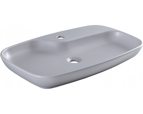 Allen Brau Liberty Раковина чаша 70x43x9h см с 1 отверстием, цвет: антрацит 4.32011.AN