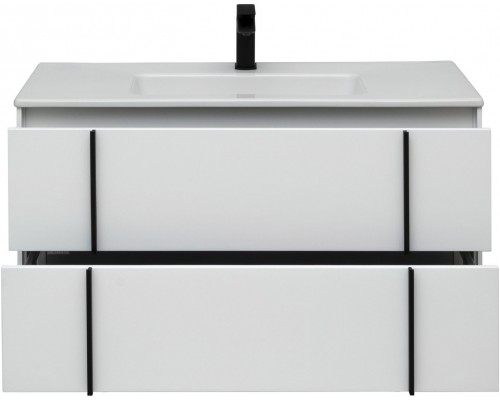 Allen Brau Reality Тумба под раковину 100x46,2x50h см, цвет: белый 1.32007.WM Allen Brau Reality Тумба под раковину 100x46,2x50h см, цвет: белый 1.32007.WM