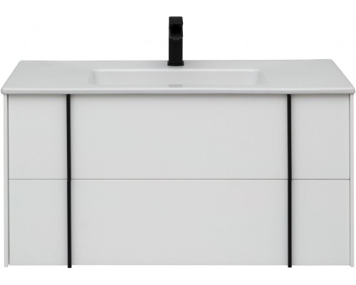 Allen Brau Reality Тумба под раковину 100x46,2x50h см, цвет: белый 1.32007.WM Allen Brau Reality Тумба под раковину 100x46,2x50h см, цвет: белый 1.32007.WM