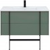 Allen Brau Reality Тумба под раковину 100x46,2x50h см, цвет: олива 1.32007.CGM