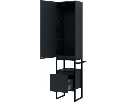 Allen Brau Priority Шкаф-пенал 40x31,5x180h см, цвет: антрацит матовый 1.31006.AM Allen Brau Priority Шкаф-пенал 40x31,5x180h см, цвет: антрацит матовый 1.31006.AM