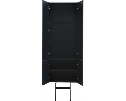 Allen Brau Reality Шкаф-пенал подвесной 60x31x148h см, цвет: антрацит матовый 1.32003.AM