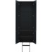 Allen Brau Reality Шкаф-пенал подвесной 60x31x148h см, цвет: антрацит матовый 1.32003.AM