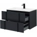 Allen Brau Reality Тумба под раковину 80x46,2x50h см, цвет: антрацит 1.32005.AM