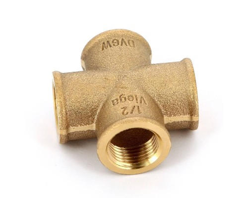 Крестовина В бронза Viega 1/2"