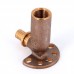 Водорозетка надвижная В латунная REHAU 16 x 1/2" h=70 мм бронза RAUTITAN