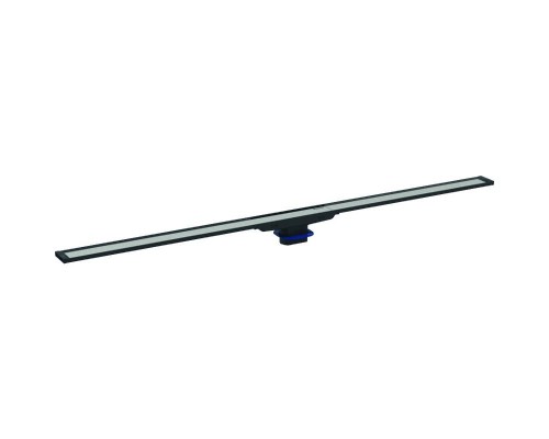 Лоток душевой Geberit CleanLine20 L 30-90 см, нерж. сталь/черный, полированная нерж. сталь